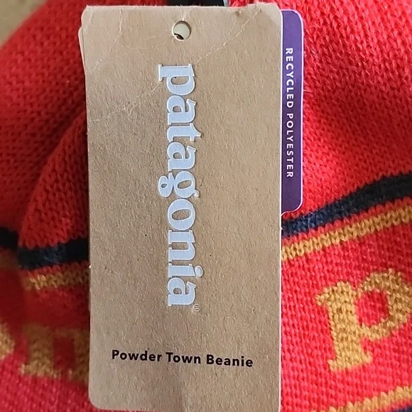Patagonia Powder Town Beanie NWT - Picture 4 of 5